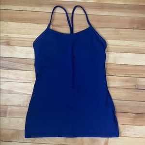 Lulu lemon 🍋 power Y tank top size 6